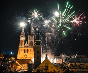 Nouvel An à Zagreb